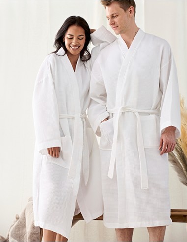 T-TC086-Waffle Robe